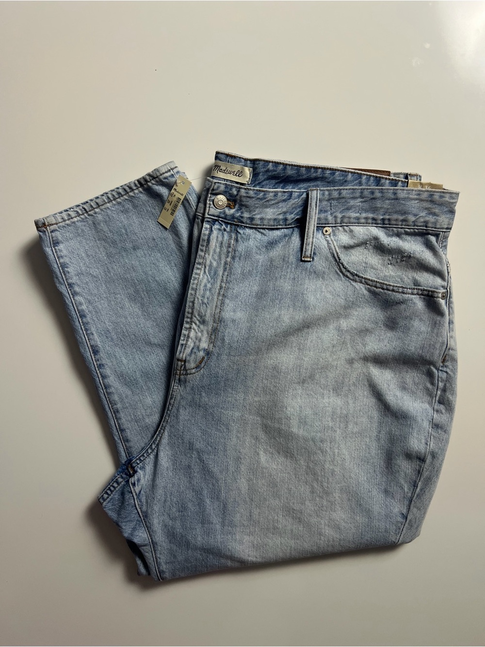 NWT Madewell Curvy Perfect Vintage Jeans, Size 36 Petite